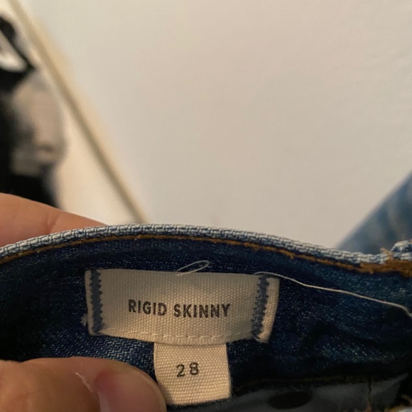 Madewell rigid skinny Jean size 28 - Picture 7 of 10